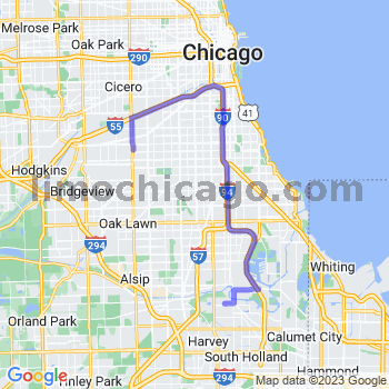 Travel from Riverdale to Midway airport Limousine service to Midway airport (MDW)
