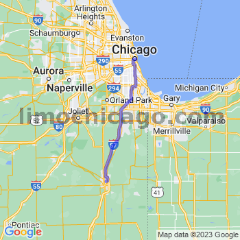 Limousine service to Chicago Loop