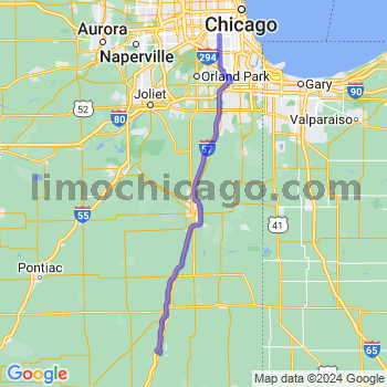 Travel from Buckley to Midway airport Limousine service to Midway airport (MDW)