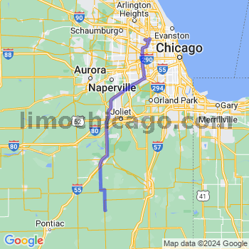 Travel from Cabery to O'Hare airport Limousine service to O'Hare airport (ORD)