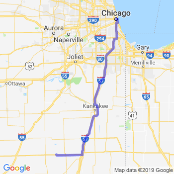 Travel from Chatsworth to Chicago Loop Limousine service to Chicago Loop