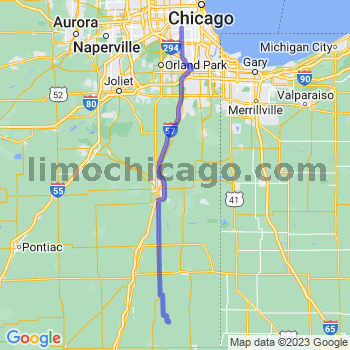 Travel from Claytonville to Midway airport Limousine service to Midway airport (MDW)
