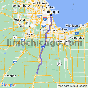 Limousine service to Chicago Loop