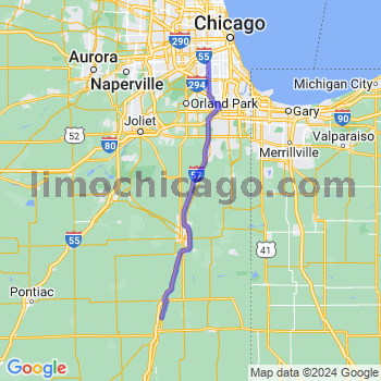 Travel from Danforth to Midway airport Limousine service to Midway airport (MDW)