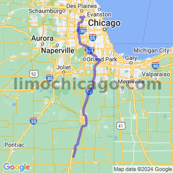 Travel from Danforth to O'Hare airport Limousine service to O'Hare airport (ORD)