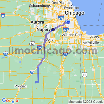 Travel from Emington to Midway airport Limousine service to Midway airport (MDW)