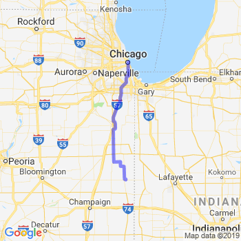 Travel from Hoopeston to Chicago Loop Limousine service to Chicago Loop