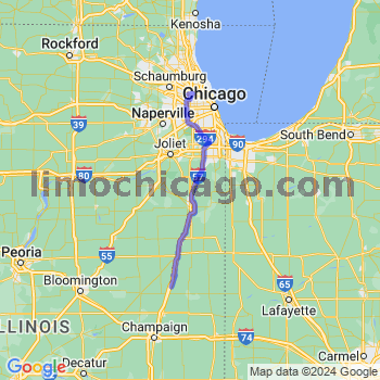 Travel from Loda to O'Hare airport Limousine service to O'Hare airport (ORD)