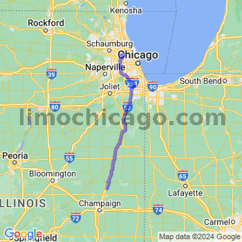 Limousine service to O'Hare airport (ORD)