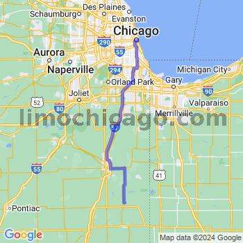 Limousine service to Chicago Loop