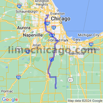 Travel from Papineau to O'Hare airport Limousine service to O'Hare airport (ORD)