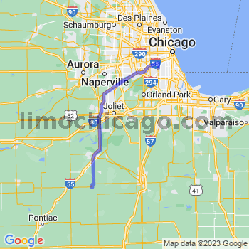 Travel from Reddick to Midway airport Limousine service to Midway airport (MDW)