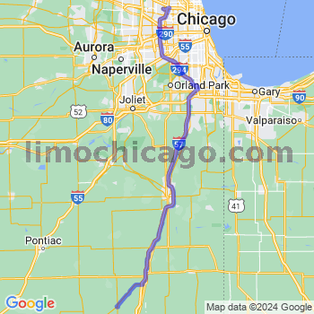 Limousine service to O'Hare airport (ORD)