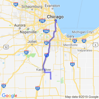 Travel from Saint Anne to Chicago Loop Limousine service to Chicago Loop