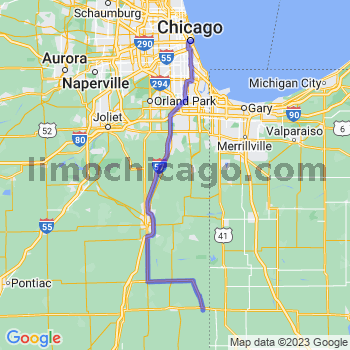 Limousine service to Chicago Loop