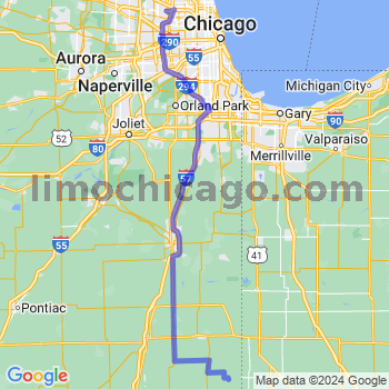 Limousine service to O'Hare airport (ORD)