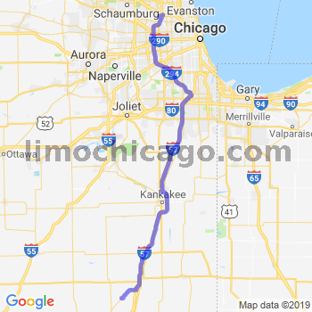 Limousine service to O'Hare airport (ORD)