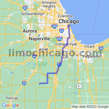 Limousine service to Chicago Loop