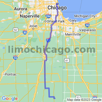 Travel from Wellington to Chicago Loop Limousine service to Chicago Loop
