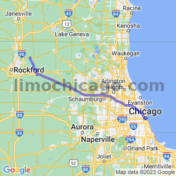 Travel from Caledonia to Chicago Loop Limousine service to Chicago Loop
