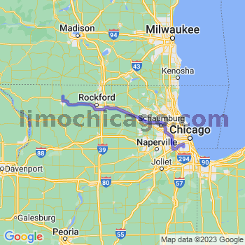 Travel from Cedarville to Midway airport Limousine service to Midway airport (MDW)