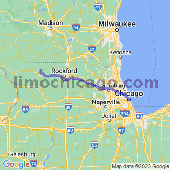 Travel from Cedarville to Chicago Loop Limousine service to Chicago Loop