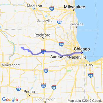 Travel from Chadwick to Chicago Loop Limousine service to Chicago Loop