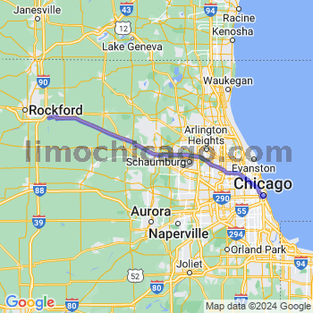 Limousine service to Chicago Loop