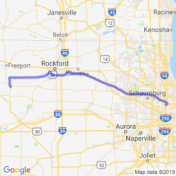 Travel from Forreston to Midway airport Limousine service to Midway airport (MDW)
