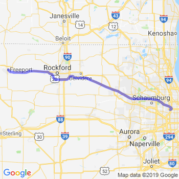 Travel from Freeport to O'Hare airport Limousine service to O'Hare airport (ORD)