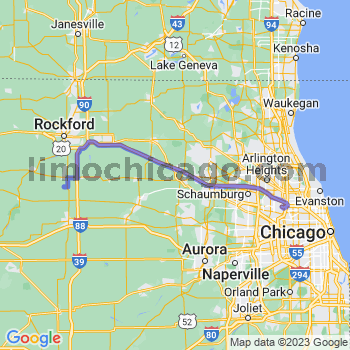 Travel from Holcomb to O'Hare airport Limousine service to O'Hare airport (ORD)