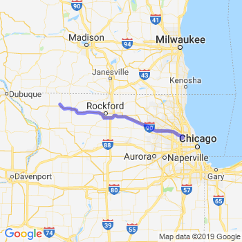 Travel from Lena to O'Hare airport Limousine service to O'Hare airport (ORD)