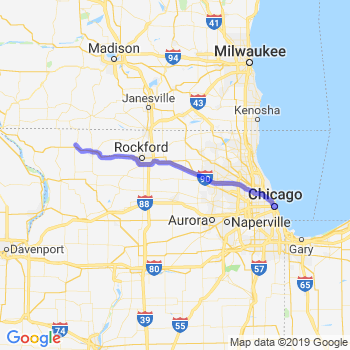 Travel from Lena to Chicago Loop Limousine service to Chicago Loop
