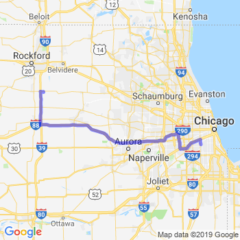Travel from Monroe Center to Midway airport Limousine service to Midway airport (MDW)