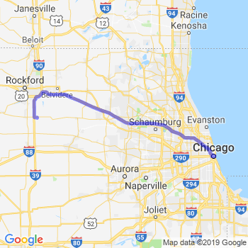 Travel from Monroe Center to Chicago Loop Limousine service to Chicago Loop