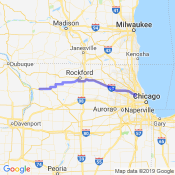 Travel from Mount Carroll to O'Hare airport Limousine service to O'Hare airport (ORD)