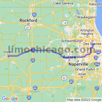 Limousine service to O'Hare airport (ORD)