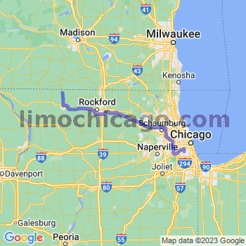 Travel from Orangeville to Midway airport Limousine service to Midway airport (MDW)