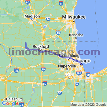Travel from Orangeville to Chicago Loop Limousine service to Chicago Loop