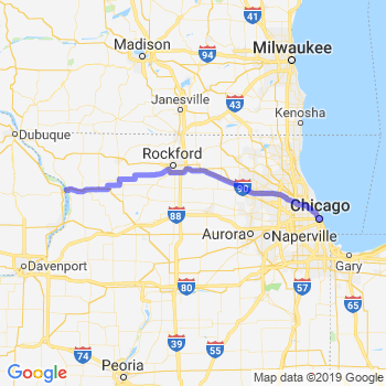 Travel from Savanna to Chicago Loop Limousine service to Chicago Loop