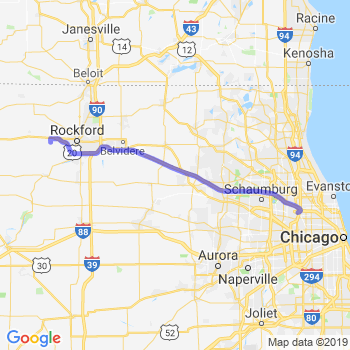 Travel from Winnebago to O'Hare airport Limousine service to O'Hare airport (ORD)