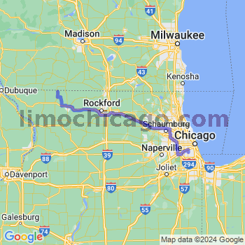Travel from Winslow to Midway airport Limousine service to Midway airport (MDW)