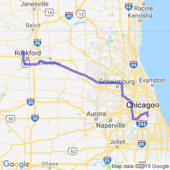Travel from Rockford to Midway airport Limousine service to Midway airport (MDW)