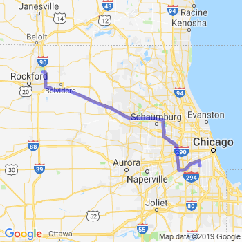 Travel from Loves Park to Midway airport Limousine service to Midway airport (MDW)
