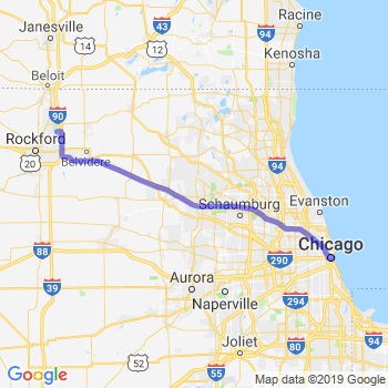 Travel from Loves Park to Chicago Loop Limousine service to Chicago Loop