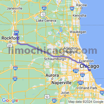 Travel from Machesney Park to Chicago Loop Limousine service to Chicago Loop