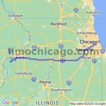 Travel from Buffalo Prairie to Midway airport Limousine service to Midway airport (MDW)
