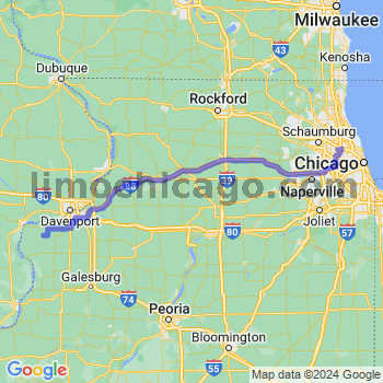Travel from Buffalo Prairie to O'Hare airport Limousine service to O'Hare airport (ORD)