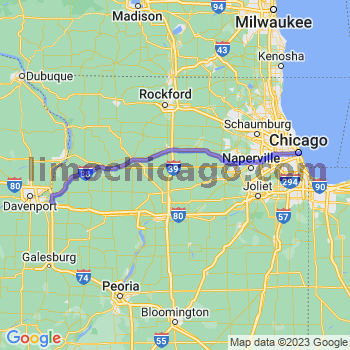 Travel from Colona to Chicago Loop Limousine service to Chicago Loop