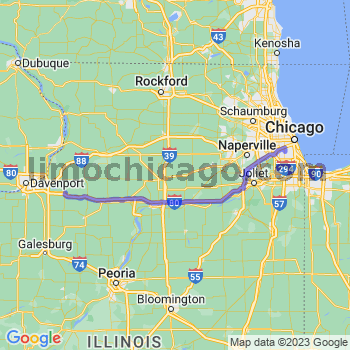 Travel from Geneseo to Midway airport Limousine service to Midway airport (MDW)